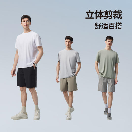 拇指白小T压胶贴合运动T恤无限系列 商品图3