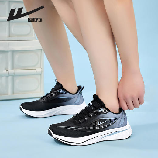 回力男鞋男款夏季透气网面鞋休闲鞋减震运动鞋子学生鞋轻便跑步鞋WXY-K513YD 商品图4