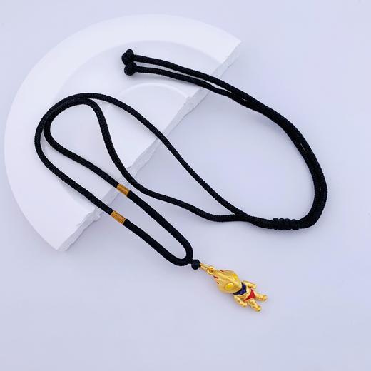 【限时7.5折】【定价黄金】足金 #儿童/宝宝 #卡通 3D硬金挂绳空心烤漆动画卡通奥特曼超人吊坠(AA3DDZ00034)（预售产品下单后不退款不退货不换货不补差价） 商品图2