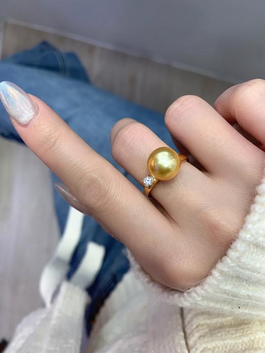 10mm-11mm金珠戒指 商品图4