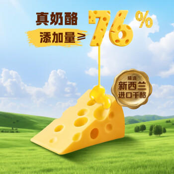 伊利【每天脆嚼20g】妙芝脆奶酪 76%干酪  脆皮人的浓缩回血包 原味 /粮油调味 /奶酪黄油 /奶酪/奶酪制品 商品图2