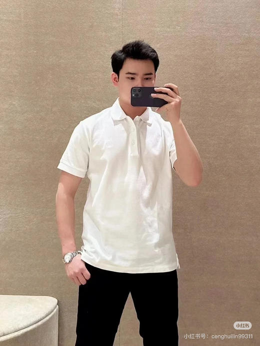 2505105     BBR刺绣盾标翻领短袖 商品图5