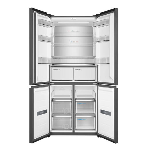 【TCL冰箱】461升独立双系统平嵌冰箱 58cm超薄 超宽幅变温 -40℃晶态膜锁鲜 R461P12-UQS 商品图5