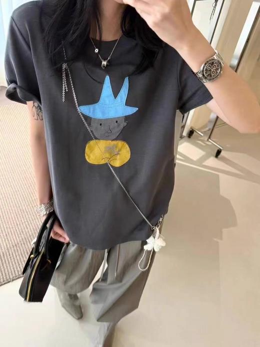 老米优品🎈 3-5天！《韩代 小王子贴布tee》亲肤，柔软，小宽松，显瘦又百搭，肿么那么好看~~T250506A  下架 商品图4