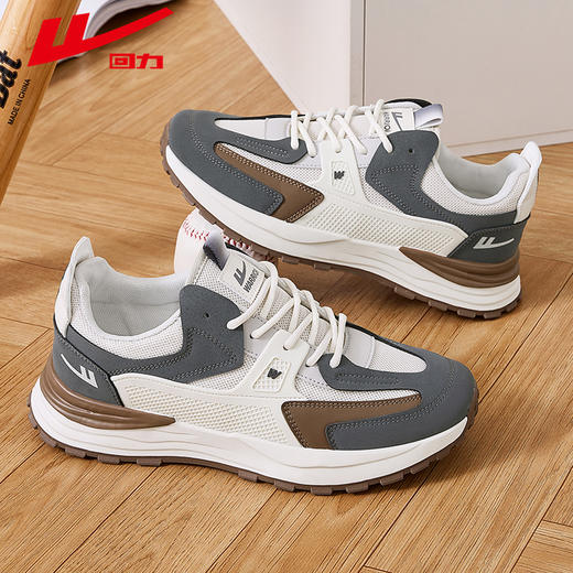 回力男士休闲鞋2025春季新款男鞋子软底轻便百搭舒适减震运动鞋A 商品图3