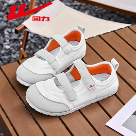 回力女鞋大头鞋女2025新款鞋子女平底玛丽珍小众百搭丑萌小白鞋女WXY-K119N