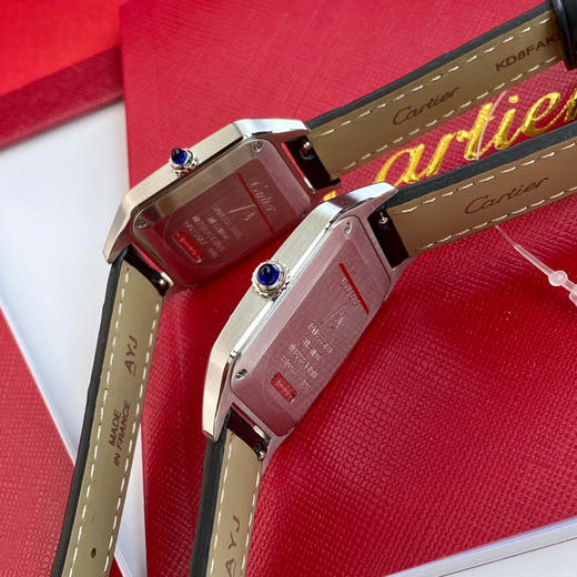 『原单版本』卡地亚经典之作，山度士系列腕表！相较于圆形腕表，方形腕表因其棱角分明的设计显得格外独特，而提到方表中的经典之作，卡地亚的山度士自然榜上有名，山度士腕表不仅是方形腕表中的典范❕❕ 商品图8