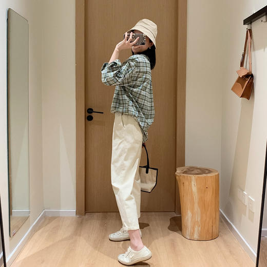 送8元退货运费【天丝棉意大利米兰客供萝卜裤】娜娜 赵丽颖 杨幂同款 超推荐非常棒!不显胯宽!可以穿得很女人、很休闲 两款任选 商品图6