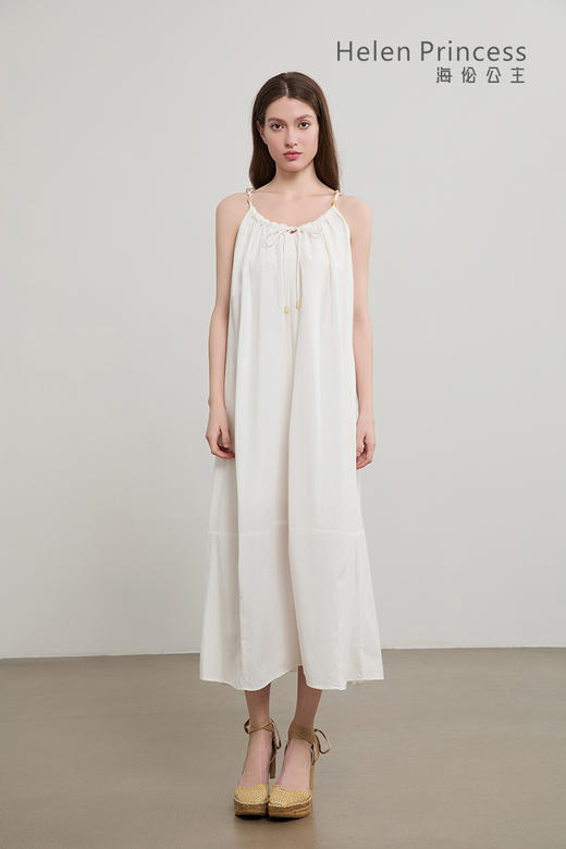 串珠吊带连衣裙 商品图5