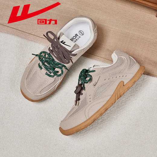 回力女鞋2025春季新款复古休闲运动鞋芭蕾德训鞋小白鞋子板鞋女冬WXY(S)-4602L 商品图3