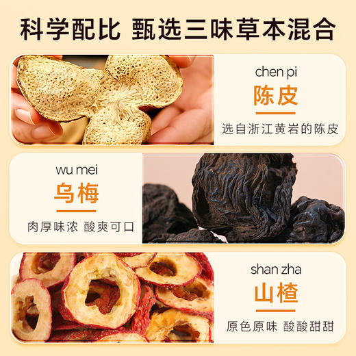 雷允上陈皮乌梅汁160g（20g*8条）/盒 商品图2