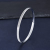 【限时8.8折】【线上铂金馆】PT950 【国际铂金协会】铂金空心(面宽约3.7-4.2mm)螺丝纹链条时尚固口手镯(BSZ00031)（预售4-7天发货，一经下单不支持退款） 商品缩略图2
