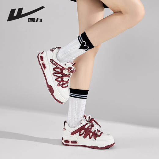 回力女鞋小白鞋秋冬季新款爆款多巴胺鞋子女款百搭休闲运动板鞋女 商品图3