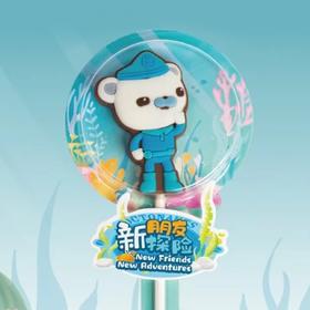 【零食】海底小纵队巧克力棒棒糖