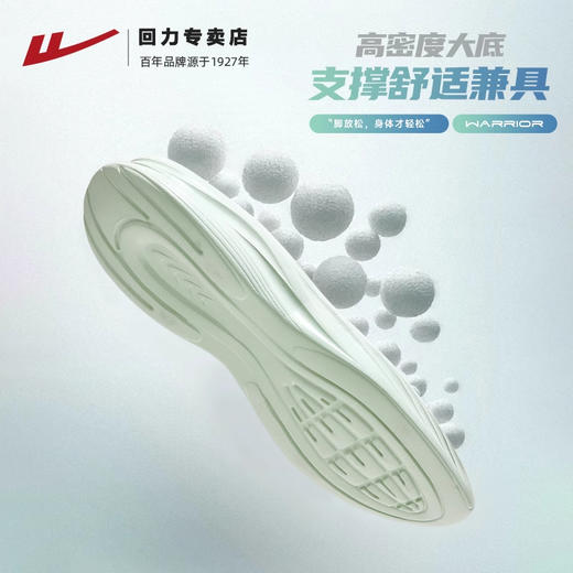 回力男鞋新款运动鞋2025春季软底缓震跑步鞋男款轻便休闲网面鞋A 商品图2