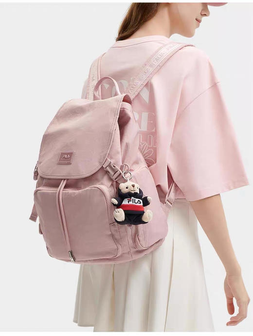 【迎开放日 恰好又是踏青的季节 快速超特价福利一波】F家 休闲女生 翻盖 双肩背包 上学 上班通勤 出游 休闲多场景 都可以驾驭 商品图10