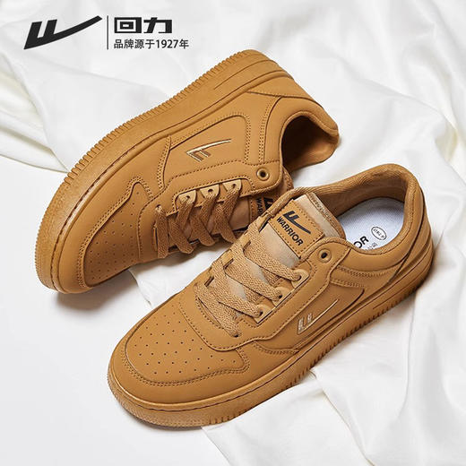 回力男鞋厚底板鞋2023新款秋冬季复古鞋子男款休闲鞋情侣运动鞋 商品图1