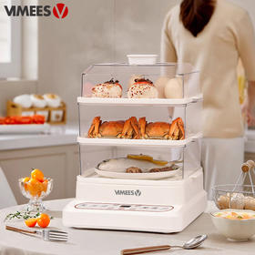 维米仕（vimees）超大多功能电蒸锅24L 白色VM8091