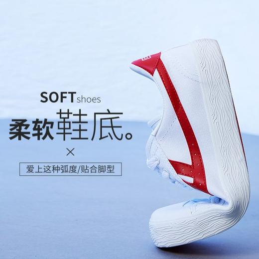 回力女鞋经典帆布鞋2025春季新款百搭小白鞋低帮情侣休闲运动板鞋 商品图3