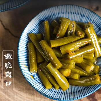 味聚特酸辣豇豆麻辣豆角爽口小咸菜拌饭菜四川特色泡菜 【60g*6袋】 /粮油调味 /调味品 /榨菜/酱腌菜 商品图2