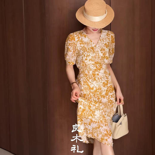 【部分现货】良木礼真丝连衣裙（540702） 商品图1