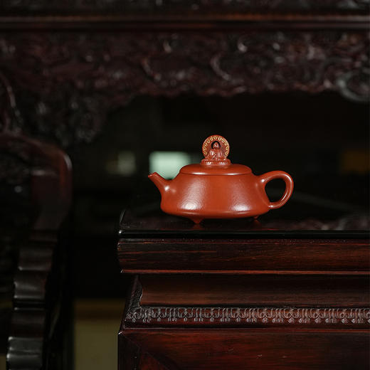 龙德堂陶艺 汤宣武制《慧福》160cc 原矿大红袍  库存请咨询客服 商品图2