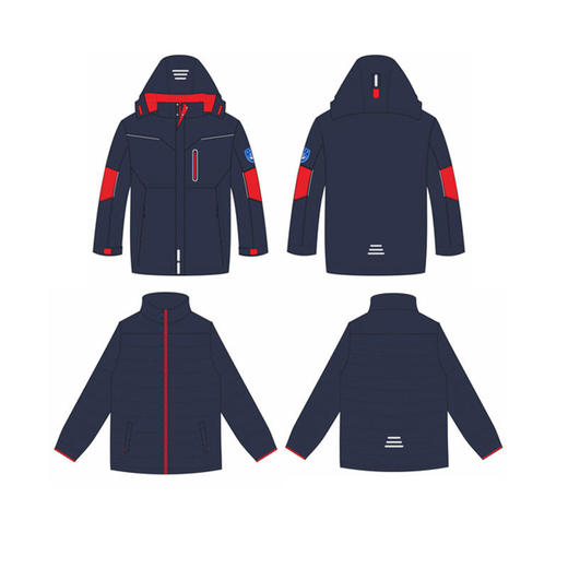 龙游中学—冲锋衣（可脱卸）此冲锋衣不含校徽，徽标需单独购买哦~ 商品图0