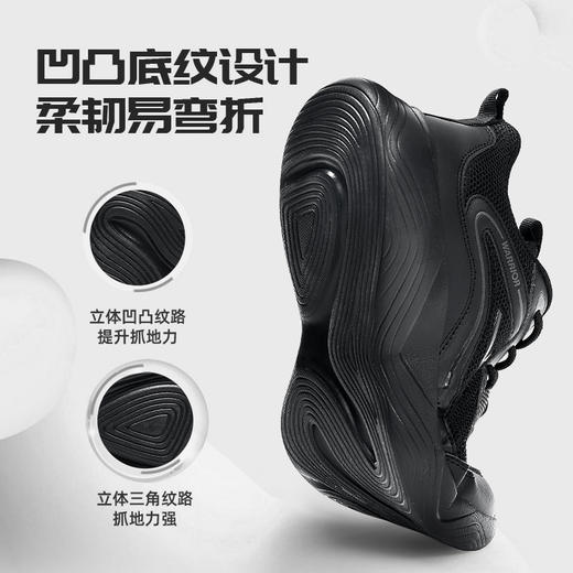 回力男鞋运动鞋2023新款秋冬季网面舒适跑步鞋软底轻弹增高休闲鞋 商品图1