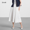 【商场同款】CNS5577 “ 白色半裙”  素雅轻盈 纯净褶皱半裙 商品缩略图0