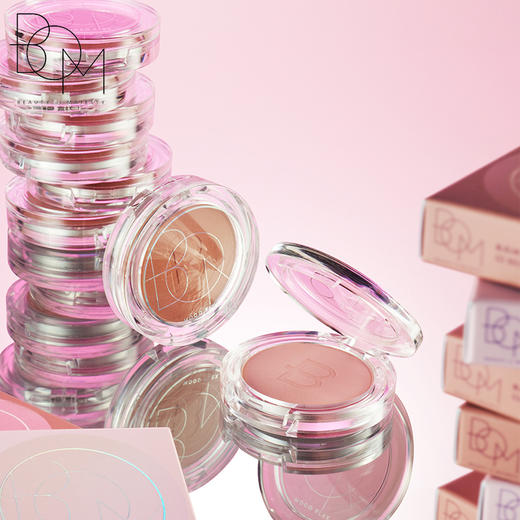 碧波曼 氛围系列腮红 01温婉粉色 4.5g 商品图2