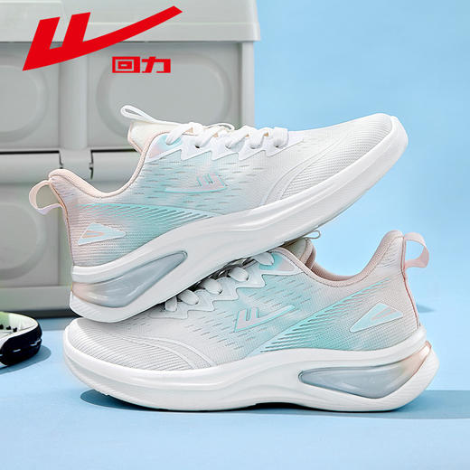 回力2025春季新款女鞋跑步鞋透气网面休闲网鞋轻便软底减震运动鞋 商品图4