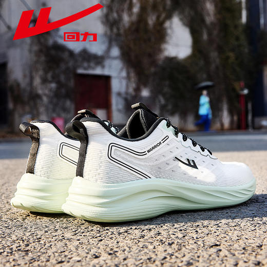 回力男鞋跑步鞋2025春季新款软底缓震运动鞋男款轻便休闲网面鞋子 商品图2