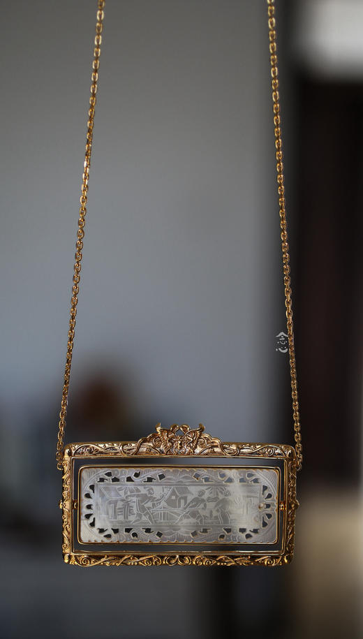 老螺钿画框项链 商品图0