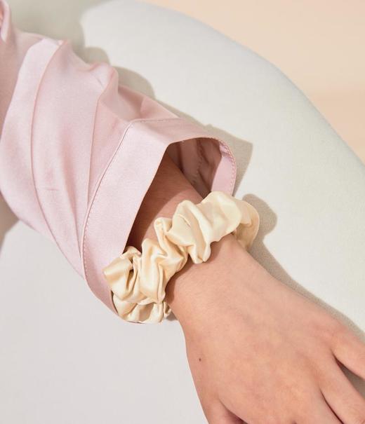 19姆米重磅桑蚕丝儿童家居服 | SOUTHSILK 南方丝巢 女童四季款儿童丝绸长袖长裤睡衣套装（2334） 商品图4