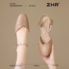 ZHR则则法式包头凉鞋女粗跟夏季仙女风浅口玛丽珍鞋软底凉鞋女 商品缩略图8