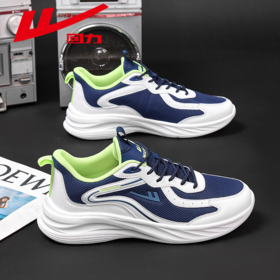 回力男女同款运动鞋时尚休闲网面新款潮流户外轻便休闲鞋百搭减震