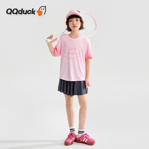【清仓捡漏】【2件套】【120-165】【可可鸭】女童夏款速干运动网球套装 商品图8