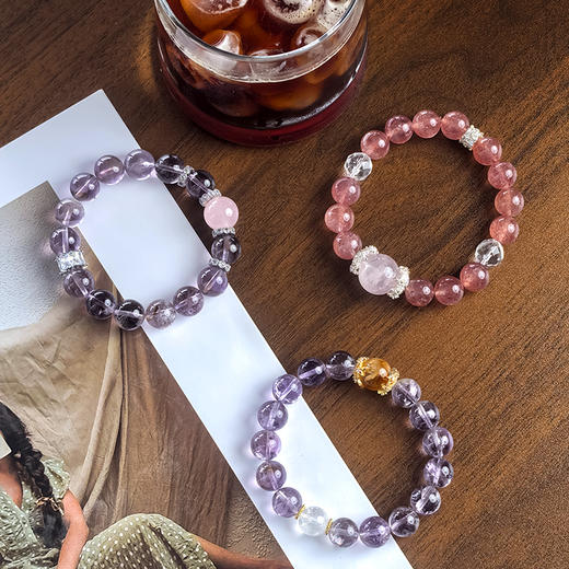 【招财】BAOFANDI宝梵迪2025爆款春夏天然水晶手串 轻奢小众精致 商品图7