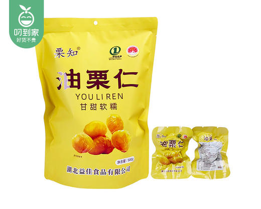 栗知油栗仁（500g/包 内含约25小包）生产日期: 4月 商品图2