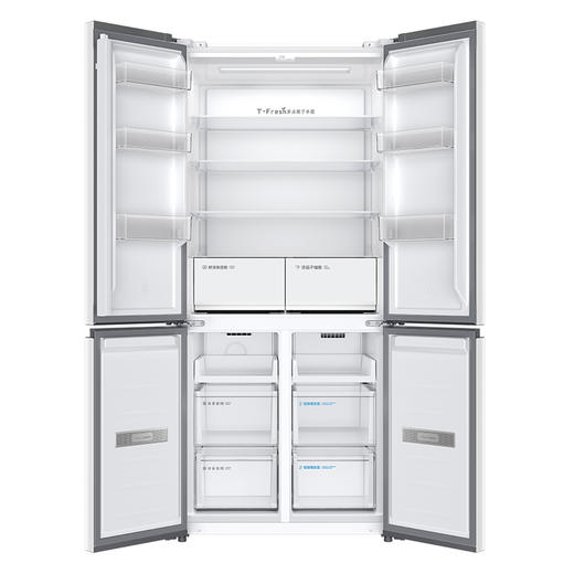 【TCL冰箱】460升 四开门无霜自由嵌入大理石纹一级变频家用电冰箱 R460S3-U 商品图4