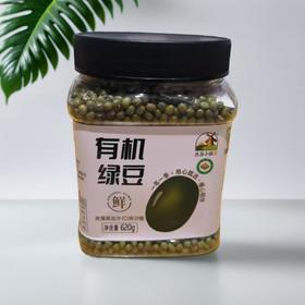 生态小镇 有机绿豆 620g/罐