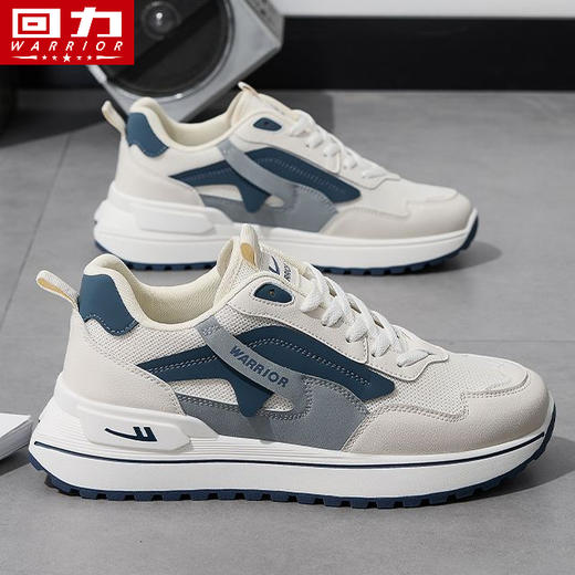 回力男鞋春季网面透气鞋防臭软底鞋轻便运动鞋青少年网红鞋子男款 商品图3