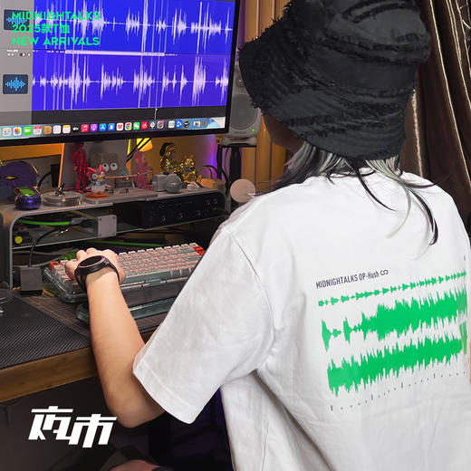 【2025款大内密谈】重磅纯棉圆领短袖T恤 商品图3