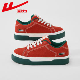 回力厚底帆布鞋女2025春季简约百搭小白鞋网红厚底舒适休闲板鞋A