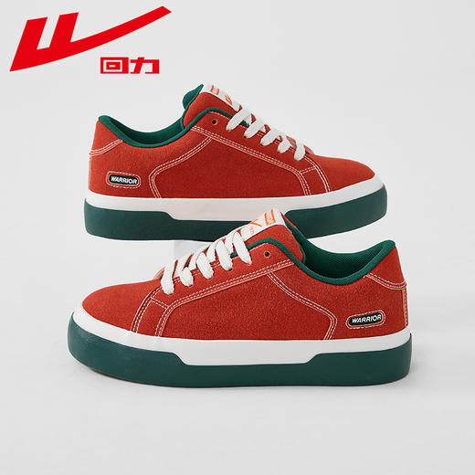 回力厚底帆布鞋女2025春季简约百搭小白鞋网红厚底舒适休闲板鞋A 商品图0