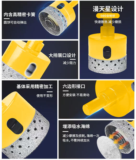 优豹漫天星钎焊开孔器 商品图3