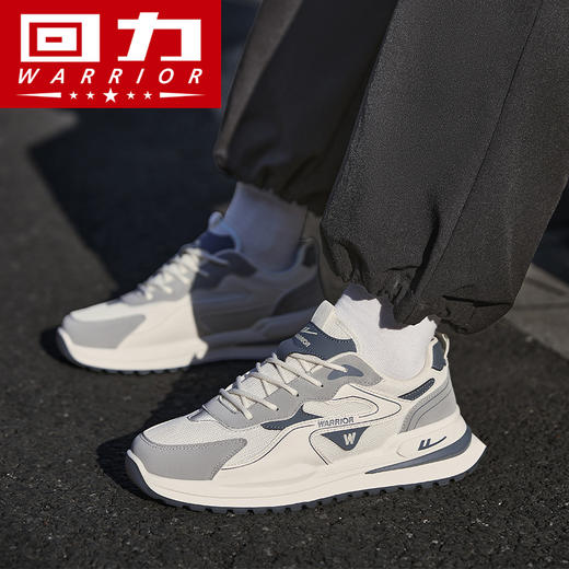 回力2025新款软底网面鞋男鞋休闲鞋轻便运动男春秋潮鞋阿甘板鞋x 商品图3