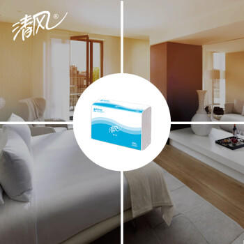 清风1层200抽擦手纸1*20包L码商用酒店厨房抽纸 /家庭清洁/纸品 /清洁纸品 /抽纸 商品图0