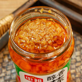 中邦醇香蒜蓉 调味品 蒜泥烧烤生蚝茄子调味酱火锅蘸料 220g*1瓶 /粮油调味 /调味品 /中式酱料