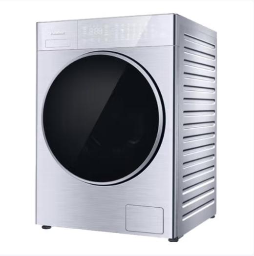 松下 洗衣机 XQG120-LD26S 12KG洗+9KG烘 滚筒 变频 一级能效 前开式 LED显示 冷凝烘干 银色系 不锈钢内筒 全自动 商品图5